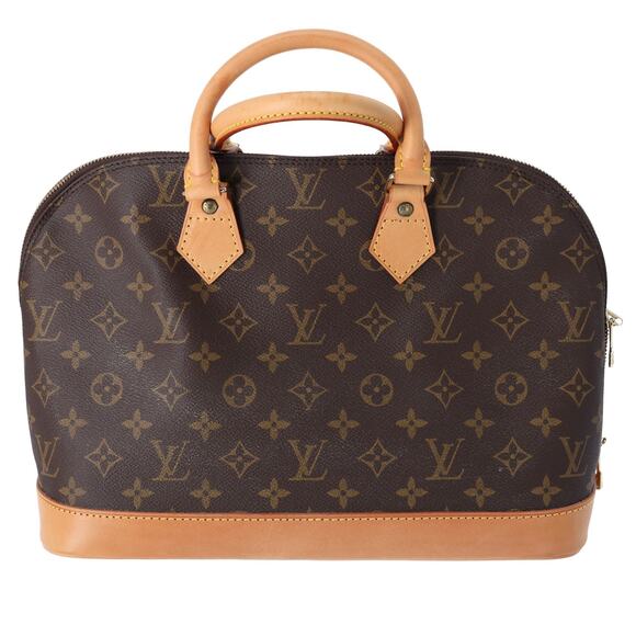 Louis Vuitton Alma Monogram Handbag M51130 Brown Canvas - Picture 7 of 7